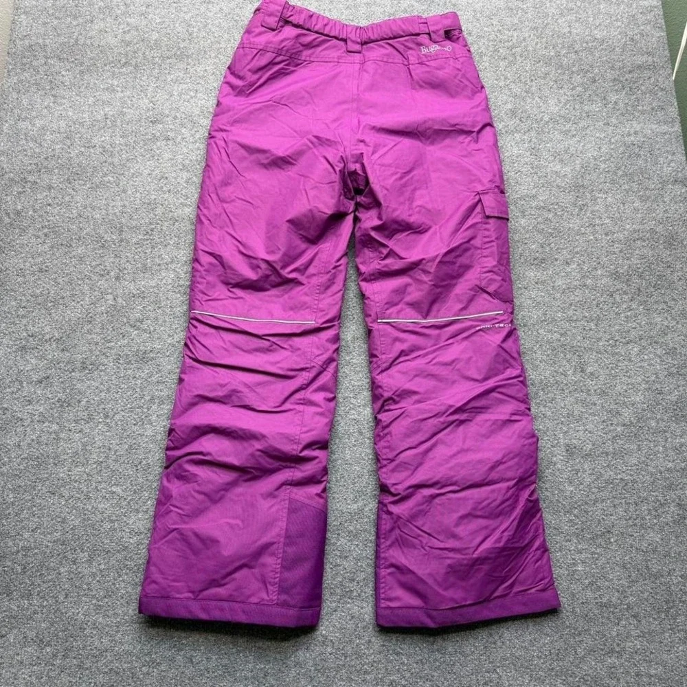 Columbia girls snow/ski pants size xl‎ 18-20 bugaboo purple